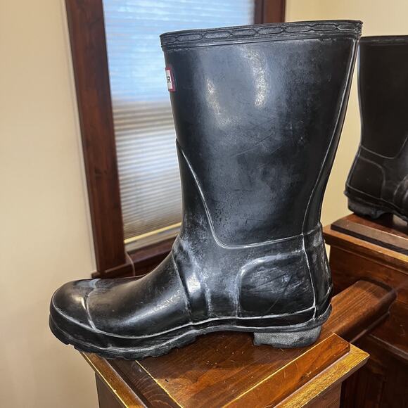 Hunter Original Gloss Short Boots Womens Size 7 Waterproof Rain W23700 EU‎ 38 - Picture 8 of 8